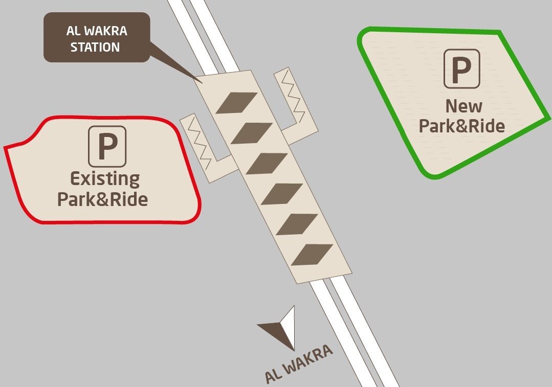 Al Wakra metro parking facility to be relocated to the station’s east side