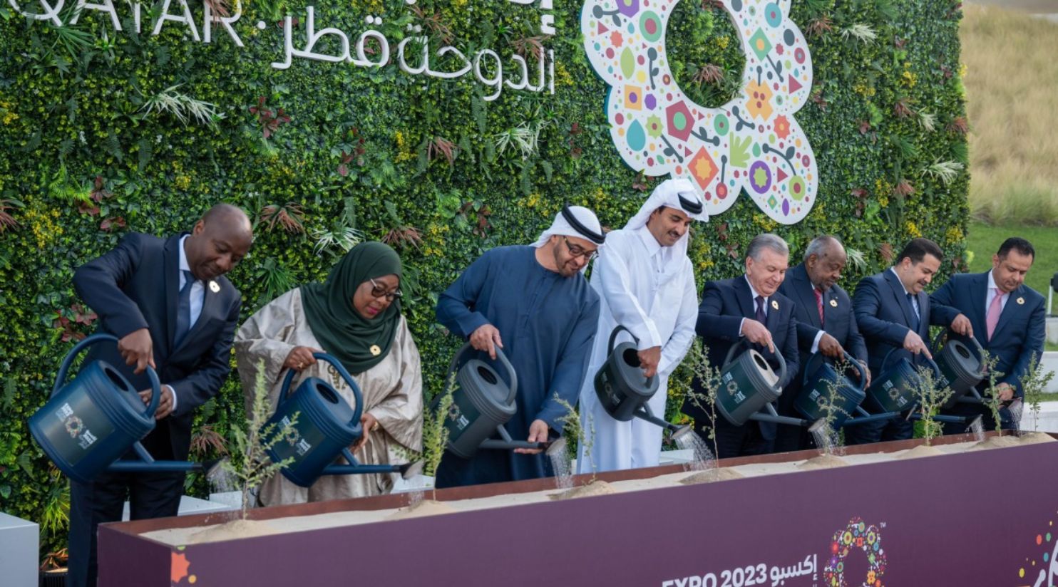 HH The Amir presides over colourful opening ceremony of Expo 2023 Doha
