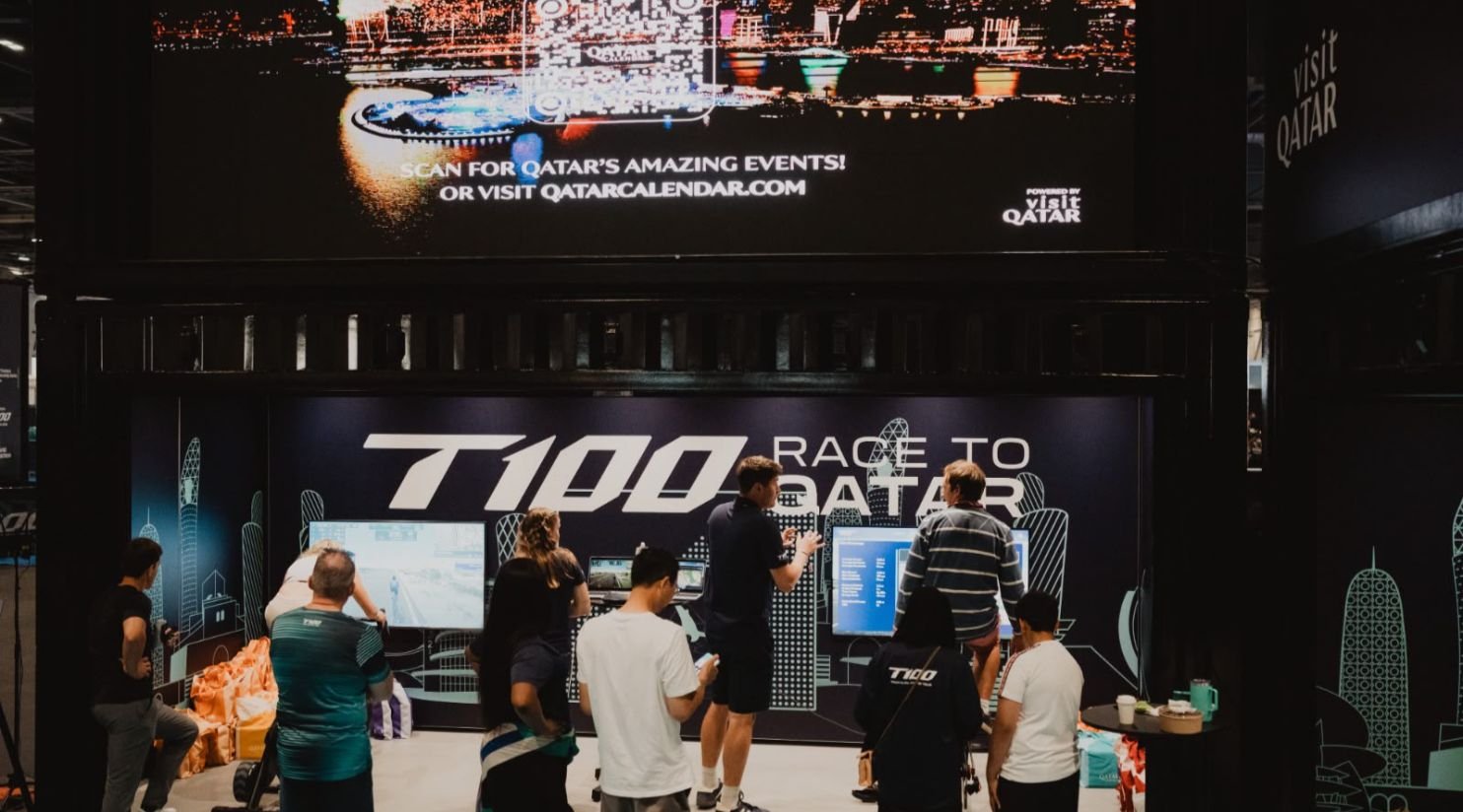 Visit Qatar showcases Qatar’s hosting preparations at T100 London