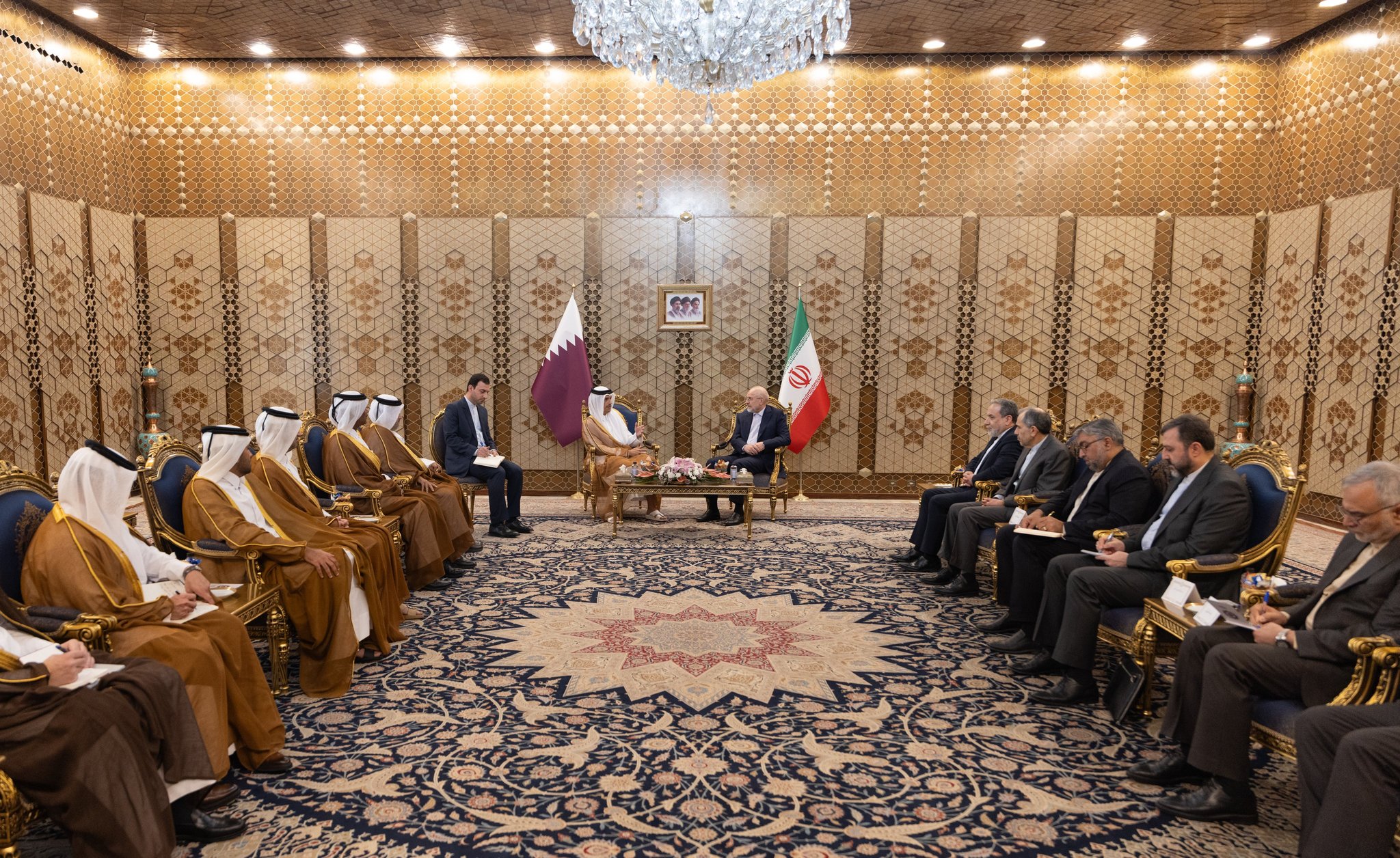 Qatar renews call for de-escalation during high-level talks in Tehran