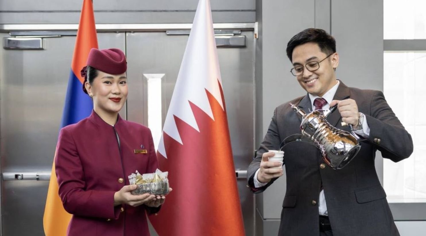 Qatar welcomes first leisure charter flight from Armenia