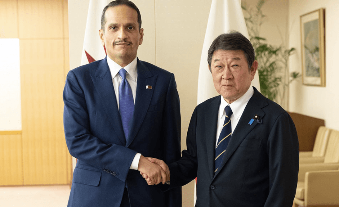 Prime Minister and Minister of Foreign Affairs Meets Prime Minister of Japan