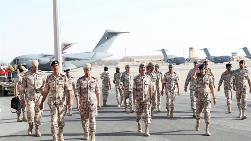 Qatari forces participate in Gulf Shield Drill in Saudi Arabia