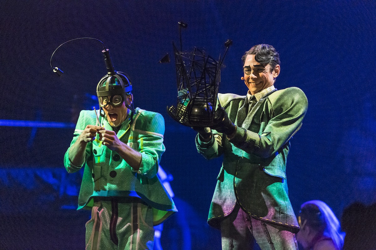 WATCH: Dohalicious meets Cirque Du Soleil performers