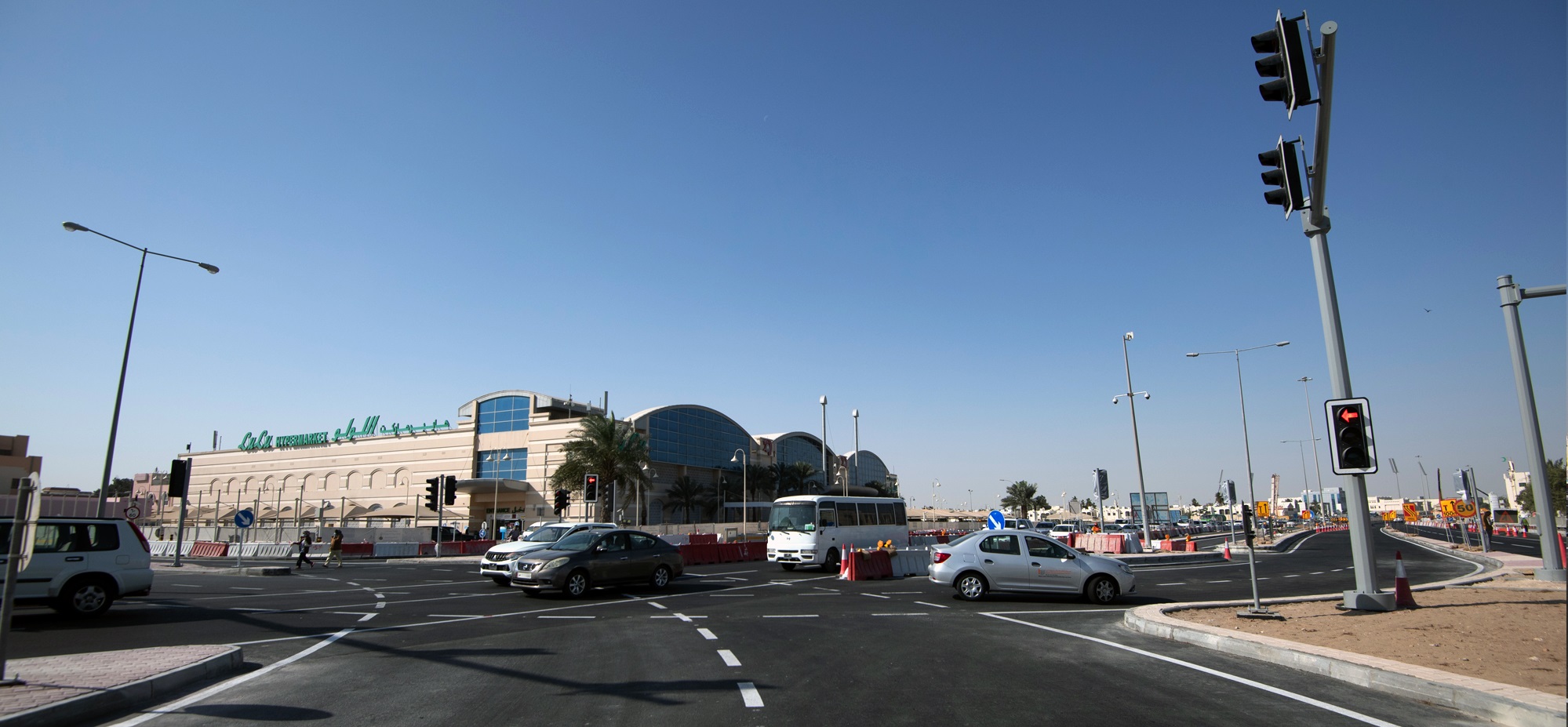 Ashghal partially opens Lulu Intersection on D-Ring road
