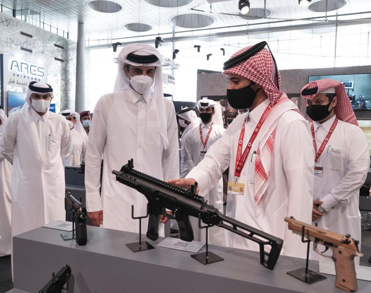 HH the Amir visits Milipol Qatar 2021