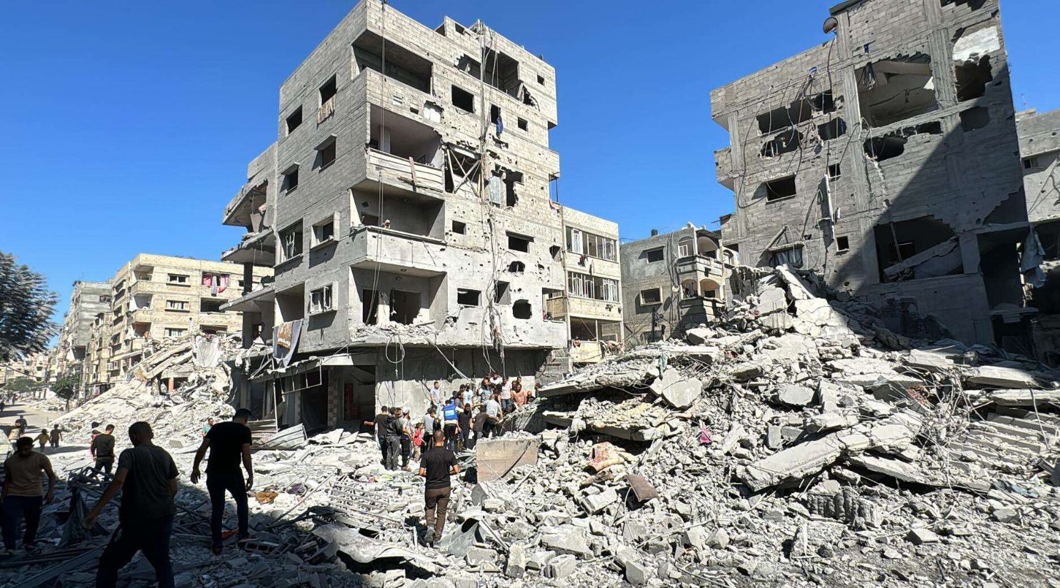 Qatar condemns occupation’s destruction of school, Saudi Center for Culture warehouse in Gaza