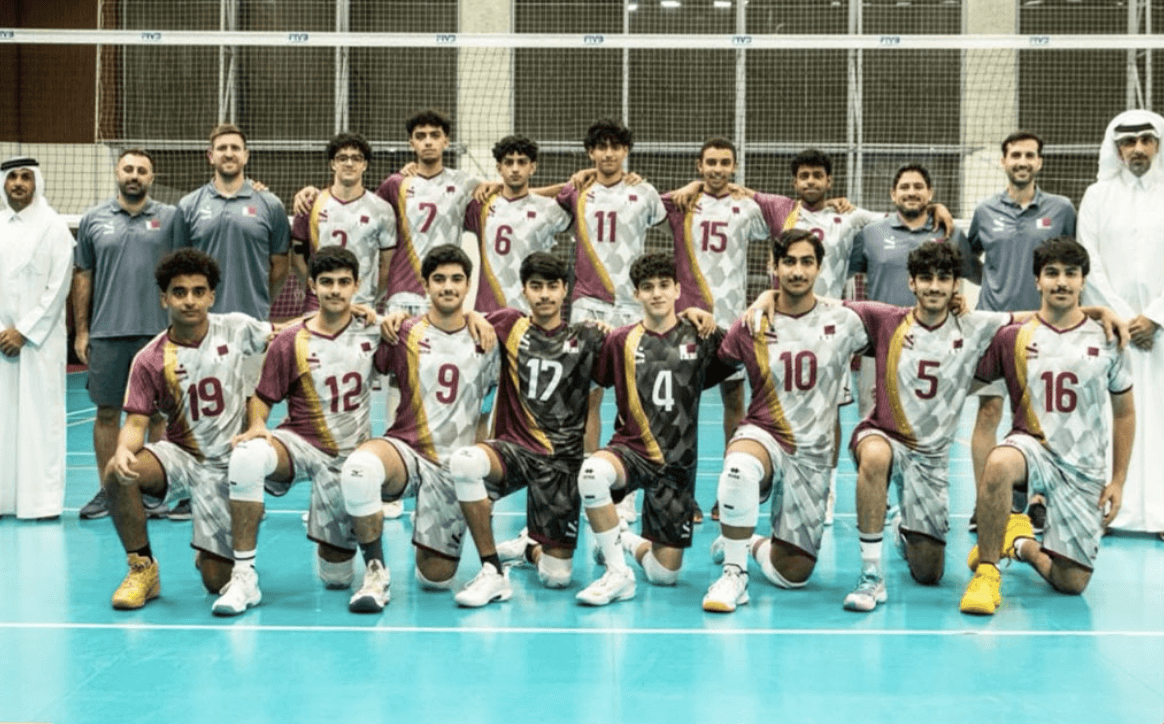 Qatar Face Tunisia in Final Pool A Match at FIVB Boys' U17 World Championship