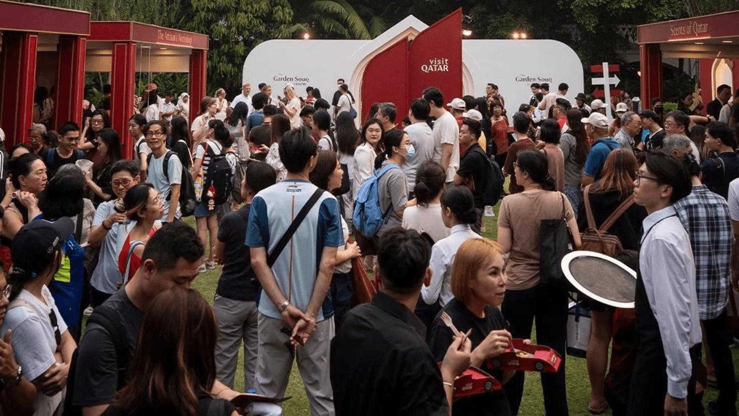 Visit Qatar Concludes the Garden Souq by Visit Qatar in Singapore, Welcoming more than 1700 Visitors